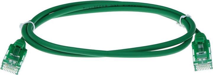 Produktbild ACT Green 10 meter LSZH U/UTP CAT6 datacenter slimline patch cable snagless with RJ45 connectors (U/UTP, CAT6, 10 m)