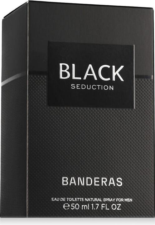 Actual product image Antonio Banderas Black Seduction Eau De Toilette 50ml (Eau de toilette, 50 ml)