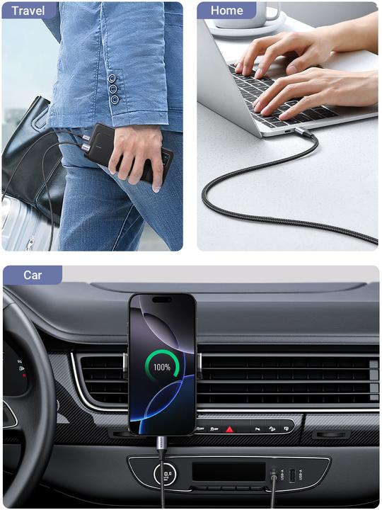 Actual product image Ugreen USB Typ A – USB C (1 m, 15 W)