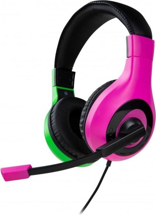 Pink, Black, Green