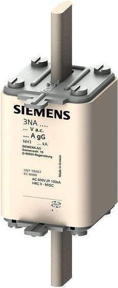 Actual product image Siemens NH fuse link (200 A)