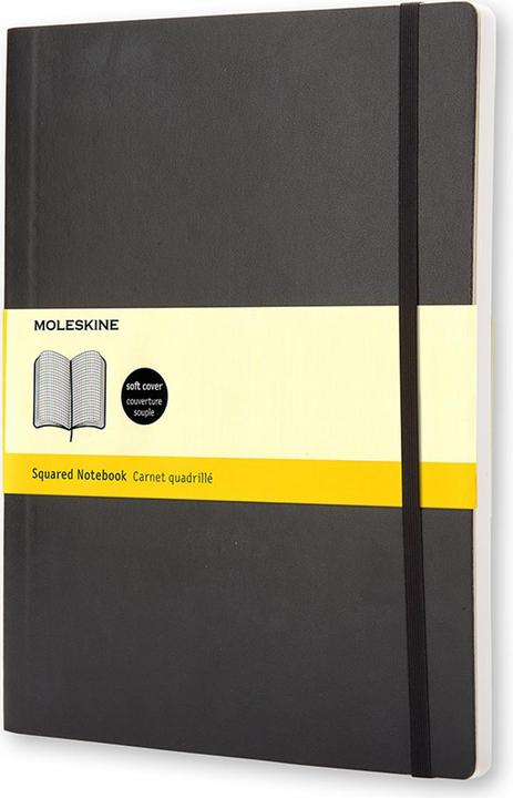 Immagine prodotto Moleskine Taccuino Classic Soft XLarge (19 x 25 cm, Quadretti, Copertina morbida)