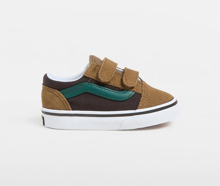 Produktbild Vans Old Skool V COLOR BLOCK BROWN/MULTI (23.5)