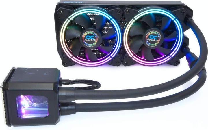 Actual product image Alphacool Eisbaer Aurora 240 CPU Digital RGB