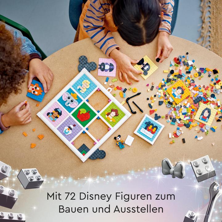 Image du produit LEGO 100 ans d'icônes de dessins animés Disney (43221, LEGO Disney)