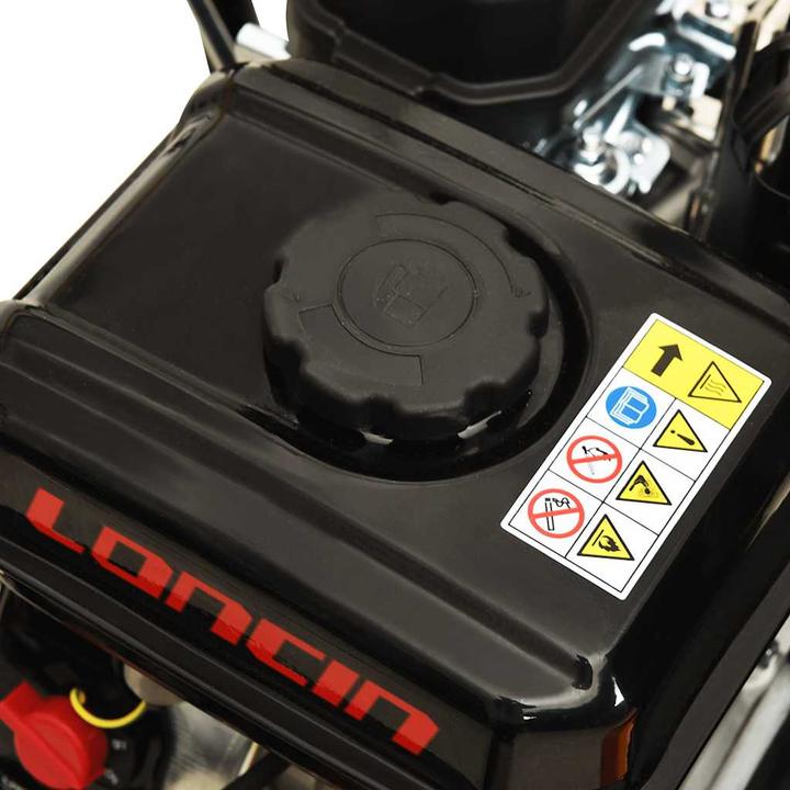 Actual product image vidaXL Schneefräse und Kehrmaschine Set (60 cm)