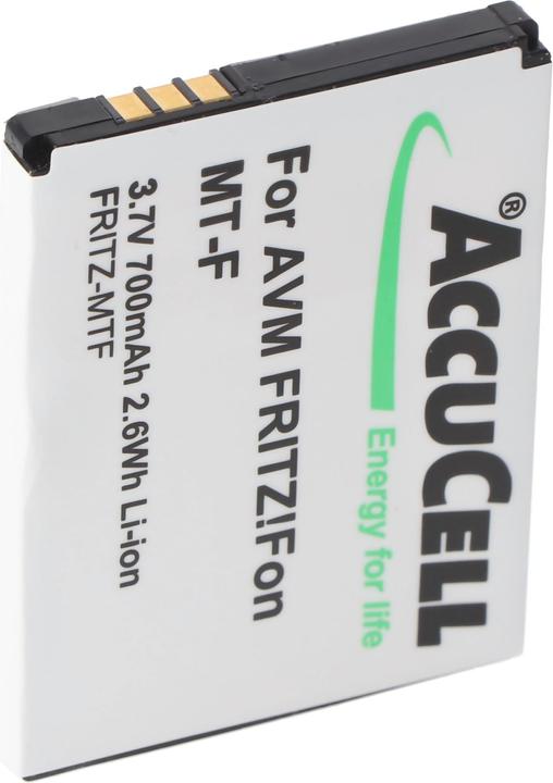 Image du produit AccuCell Batterie AVM FRITZ!Fon MT-F Batterie, 312BAT016 AVM CT5 312BAT006