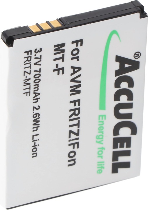 Produktbild AccuCell Akku AVM FRITZ!Fon MT-F Akku, 312BAT016 AVM CT5 312BAT006
