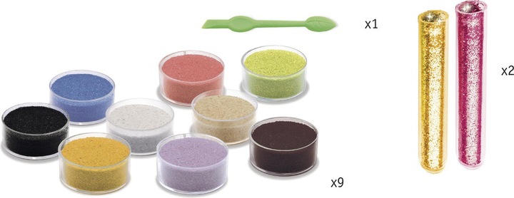 Image du produit Djeco Tableaux de sable Miracle de la forêt