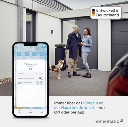 Produktbild Homematic IP Klingeltaster HmIP-DBB (Funk)