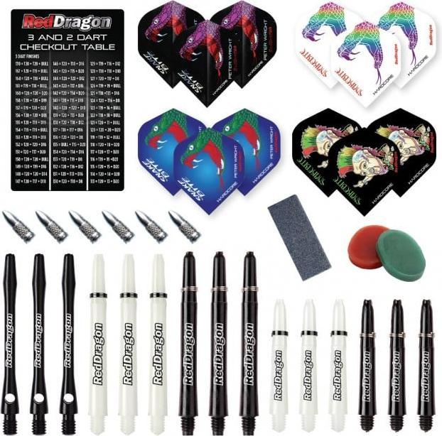 Red Dragon Peter Wright Snakebite Accessoires Pack