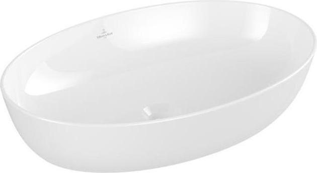 Actual product image Villeroy & Boch Countertop washbasin Artis 61 cm white with CeramicPlus coating 419861R1 (410 mm, 610 mm)