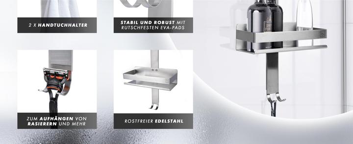 Actual product image Benkstein Shower organiser