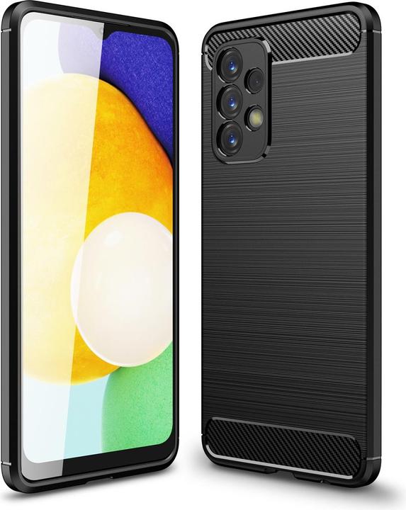 Immagine prodotto DLH CUSTODIA IN SILICONE NERO PER SAMSUNG GALAXY A23 4G (SM-A235) E GALA (Samsung Galaxy A23)