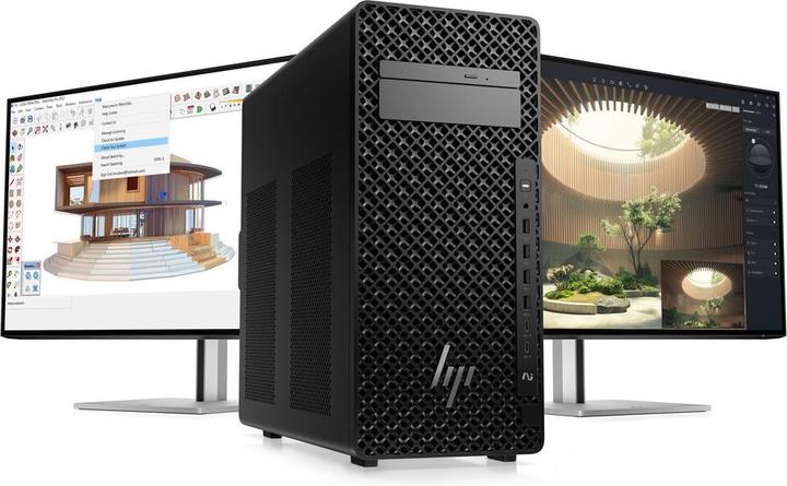 Actual product image HP Z2 Tower G1i Workstation Desktop PC Wolf Pro Security Edition (1000 GB, 32 GB, Intel Core Ultra 7 265, Intel Arc Graphics)