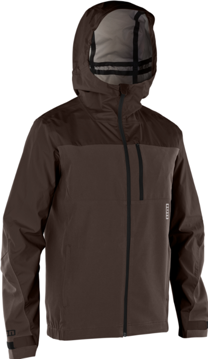 ION Bike Jacket Shelter 3L Hybrid unisex - dark-pinecone