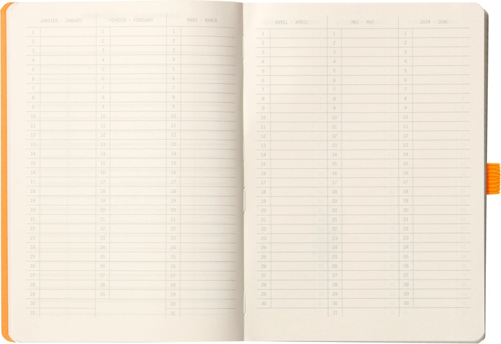 Produktbild Rhodia Rhodiarama Goalbook Softcover (A5, Kariert, Harter Einband)
