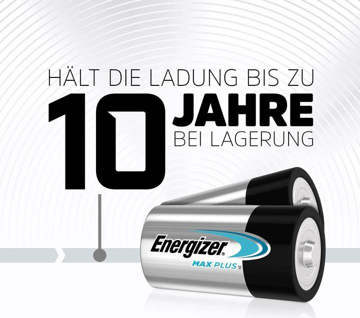 Image du produit Energizer Max Plus C, LR14/E93/AM2/Baby (20 pcs, C, 8000 mAh)