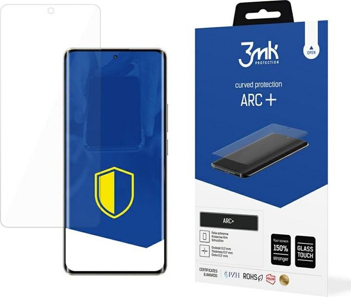Produktbild 3MK Arc+ selbstregenerierende Displayschutzfolie (1 Stück, Realme 10 Pro+)