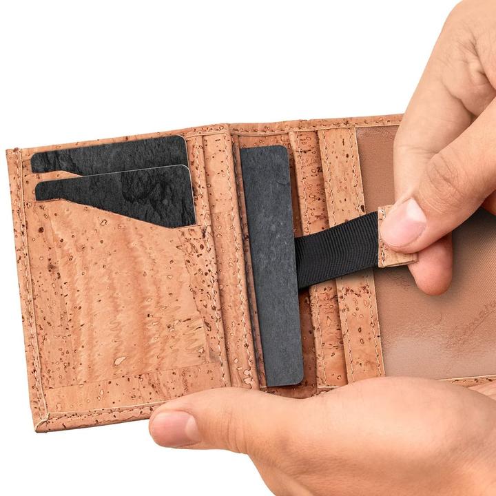 Actual product image Simaru Jaro" wallet natural