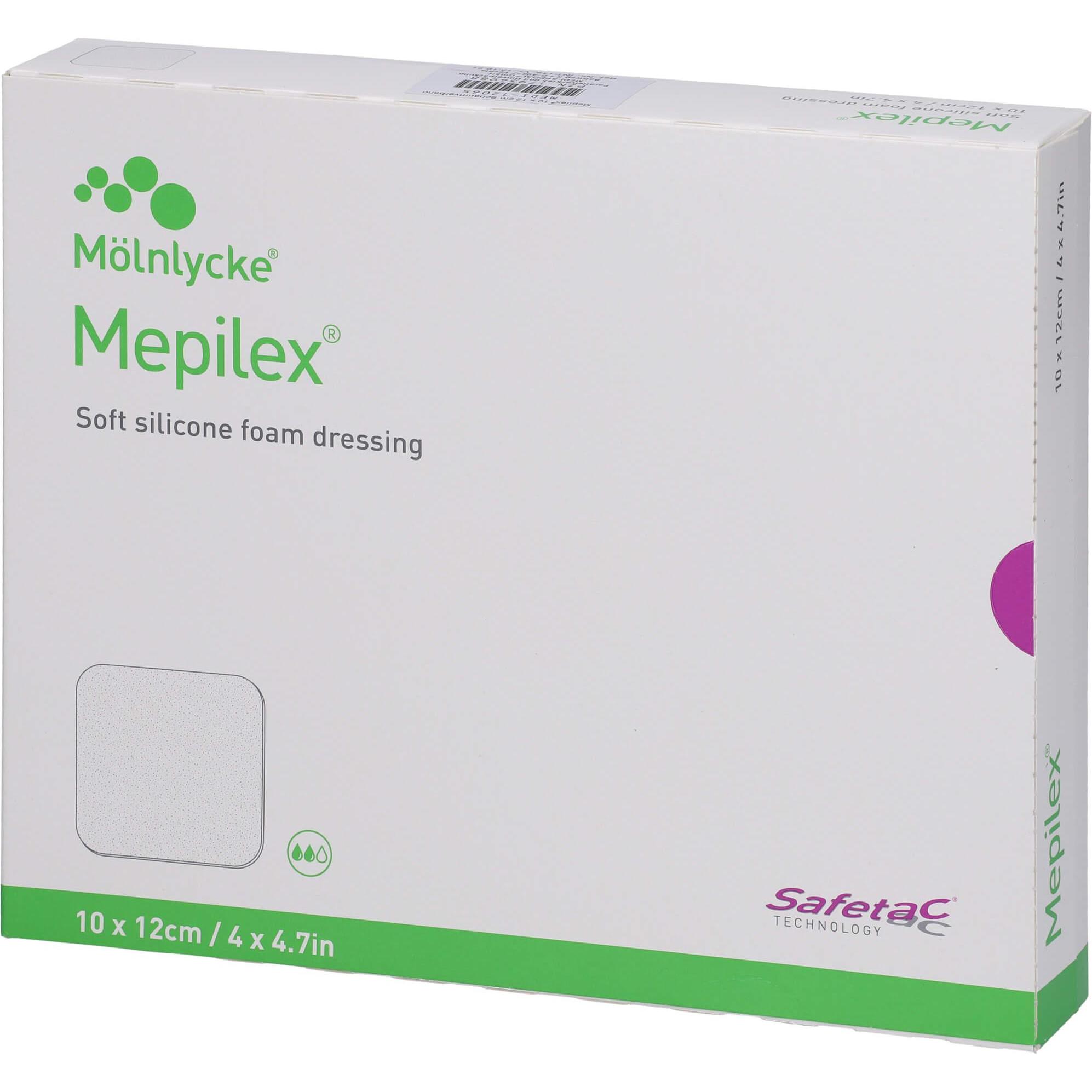 Mepilex, Verbandsmaterial, 10x12 cm Schaumverband, 5 St VER