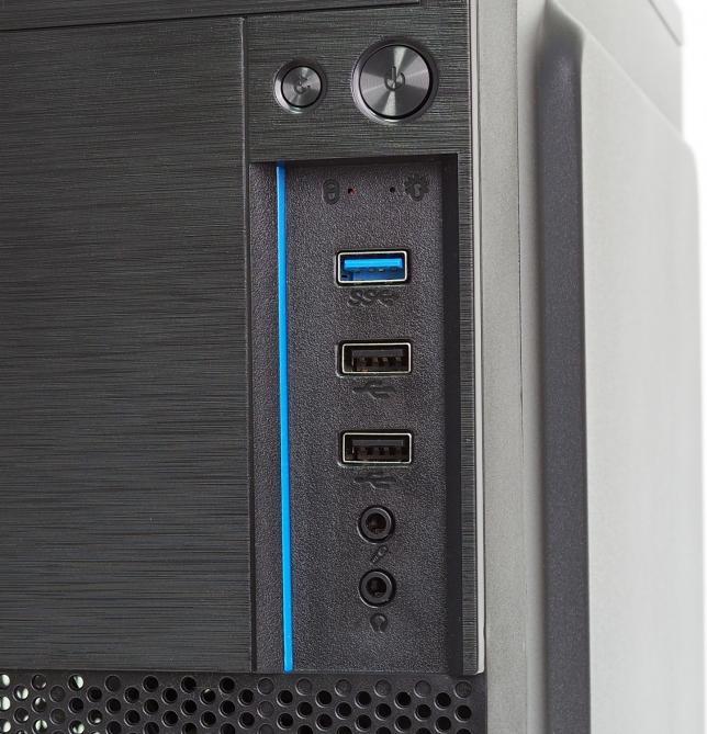 Actual product image Vultech Micro-ATX Case with 1x Usb Power Supply (mATX, Mini-ITX)