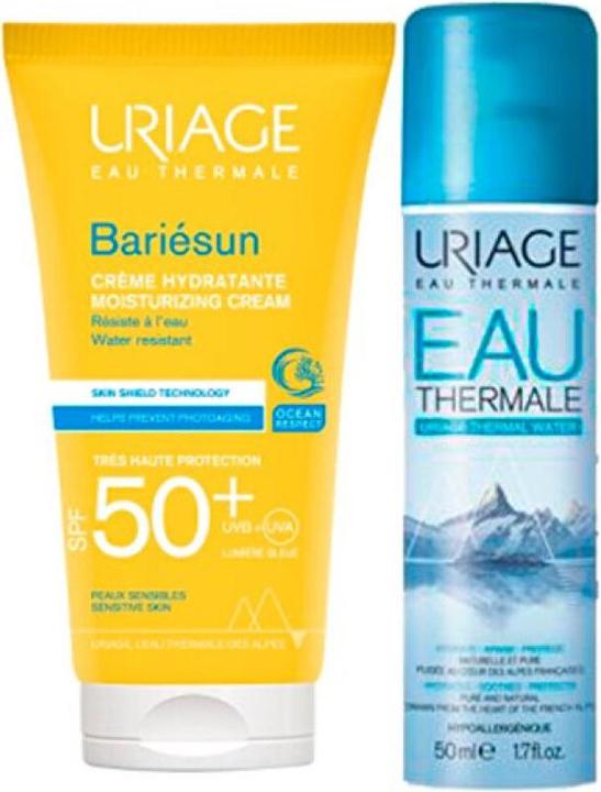Produktbild Uriage Bariesun - Feuchtigkeitsspendende Sonnenschutzcreme für das Gesicht Spf50 50ml mit Thermalwasser (Sonnencreme Gesicht, SPF 50, 50 ml)