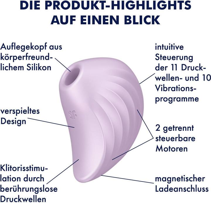 Immagine prodotto Satisfyer Pearl Diver Air Pulse Stimulator