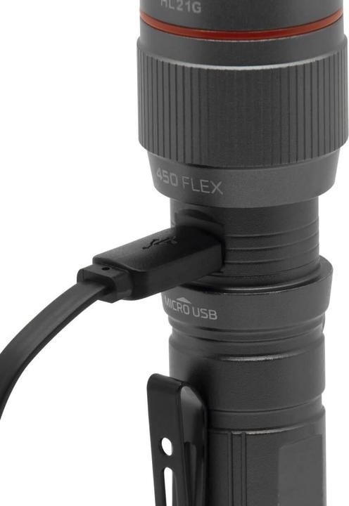 Actual product image Nebo DAVINCI 450L FLEX LED-Taschenlampe (10.85 cm, 450 lm)