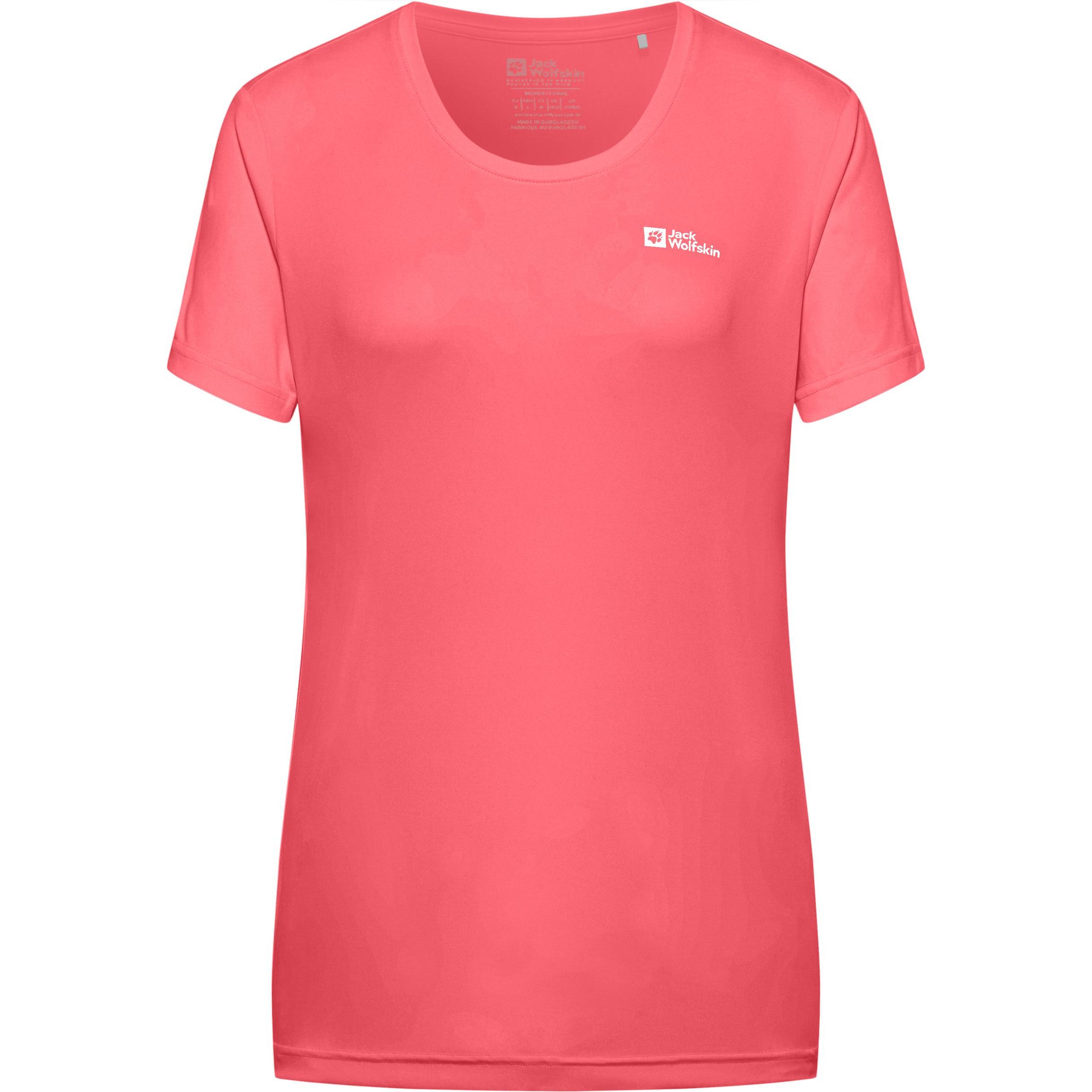 Jack Wolfskin, Damen, Sportshirt, Tech T W (S), Orange, S