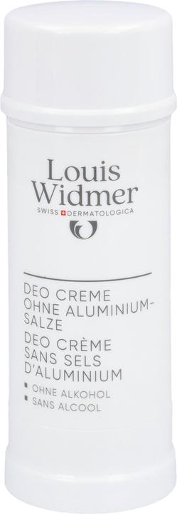 Widmer Louis Deo Creme ohne Aluminiumsalze parfumiert 40 ml (Crème, 40 ml)