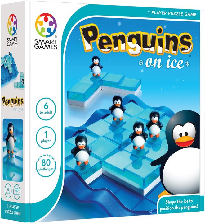 Immagine prodotto Smart Games Pinguini sul ghiaccio (Tedesco, Francese, Italiano, Inglese)