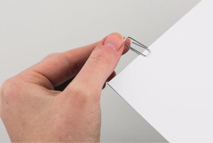 Actual product image Durable Paperclips galvanized, pointed, 26mm (1000x)