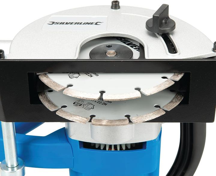 Actual product image Silverline - Mauernutfräse, 1.700 W, 150 mm (Grooving cutter)