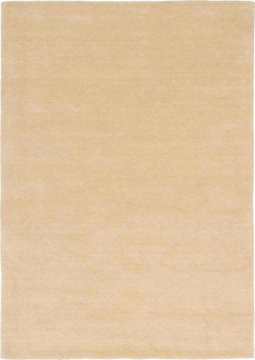 Actual product image Pergamon Wolle Natur Teppich Gabbeh Einfarbig (70 x 300 cm)