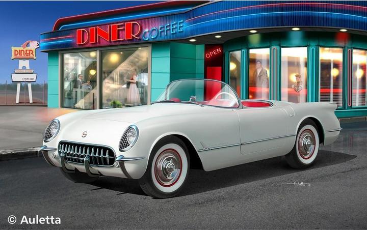 Actual product image Revell Model Set 1953 Corvette Roadster