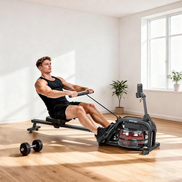 Image du produit SportNow Wasserrudergerät Kunststoff, Stahl Schwarz