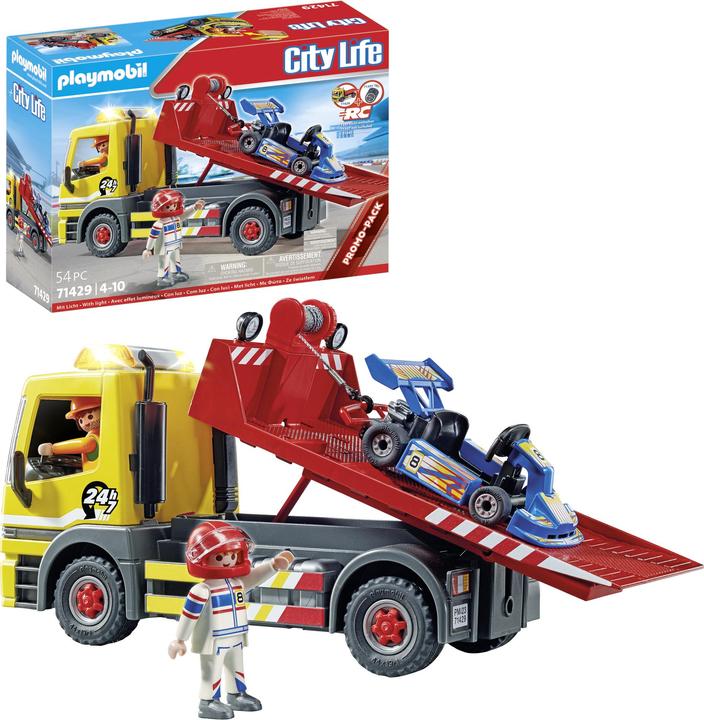 Actual product image Playmobil 71429 Towing service (71429, Playmobil City Life)