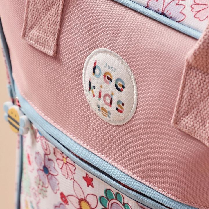 Image du produit Just Bee Kids Sac à dos rétro enfant à fleurs – Parfait pour la crèche et les sorties