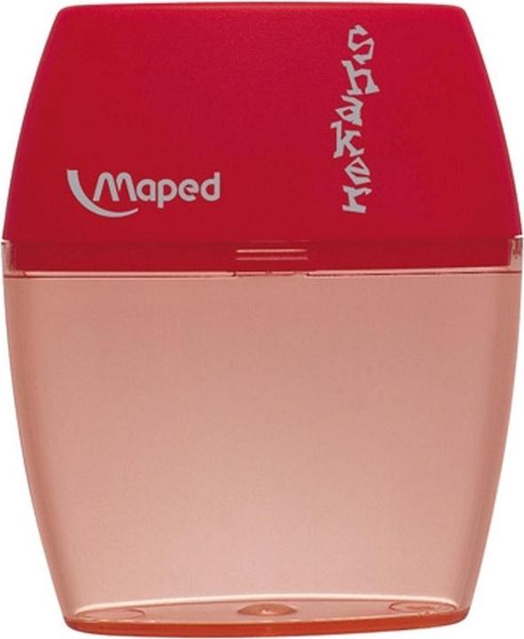 Actual product image Maped Shaker Manual Pencil Sharpener, Plastic, Assorted Colours