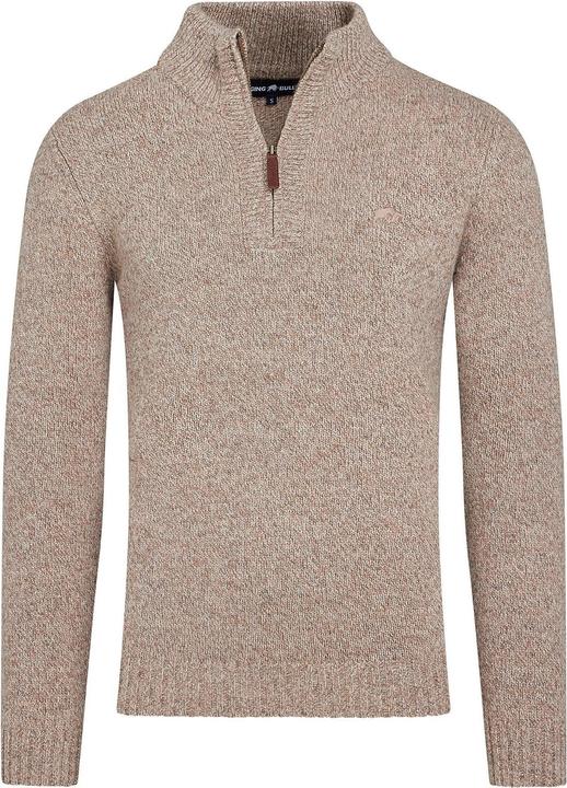 Raging Bull Pullover mit kurzem Reissverschluss (M)