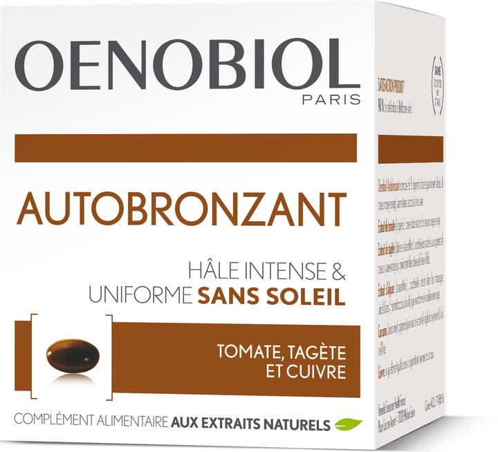 Actual product image Oenobiol Autobronzant (Self tanning foam)