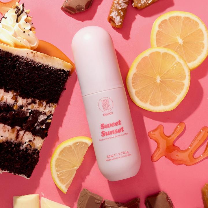 Immagine prodotto The Fox Tan Everywhere Perfume Mist Sweet Sunset (80 ml, Profumo per capelli)