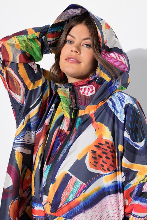Produktbild Laurasøn Funktions-Regencape, Unisex, Print, Kapuze (One Size)