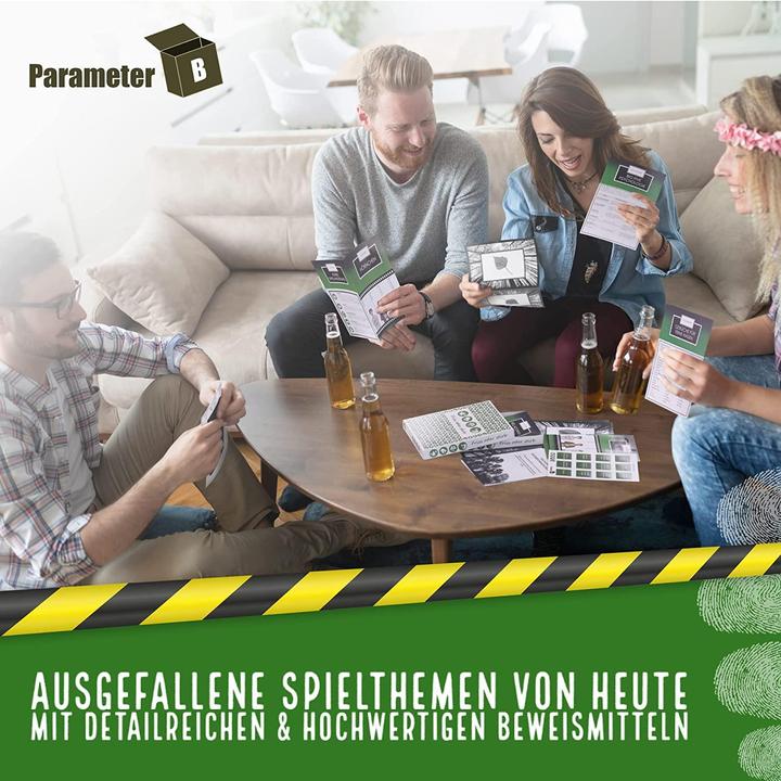 Immagine prodotto Parameter B PARPB005 - Mangia o muori - gioco della cena con delitto, per 4 giocatori, da 16 anni (edizione DE) (Tedesco)