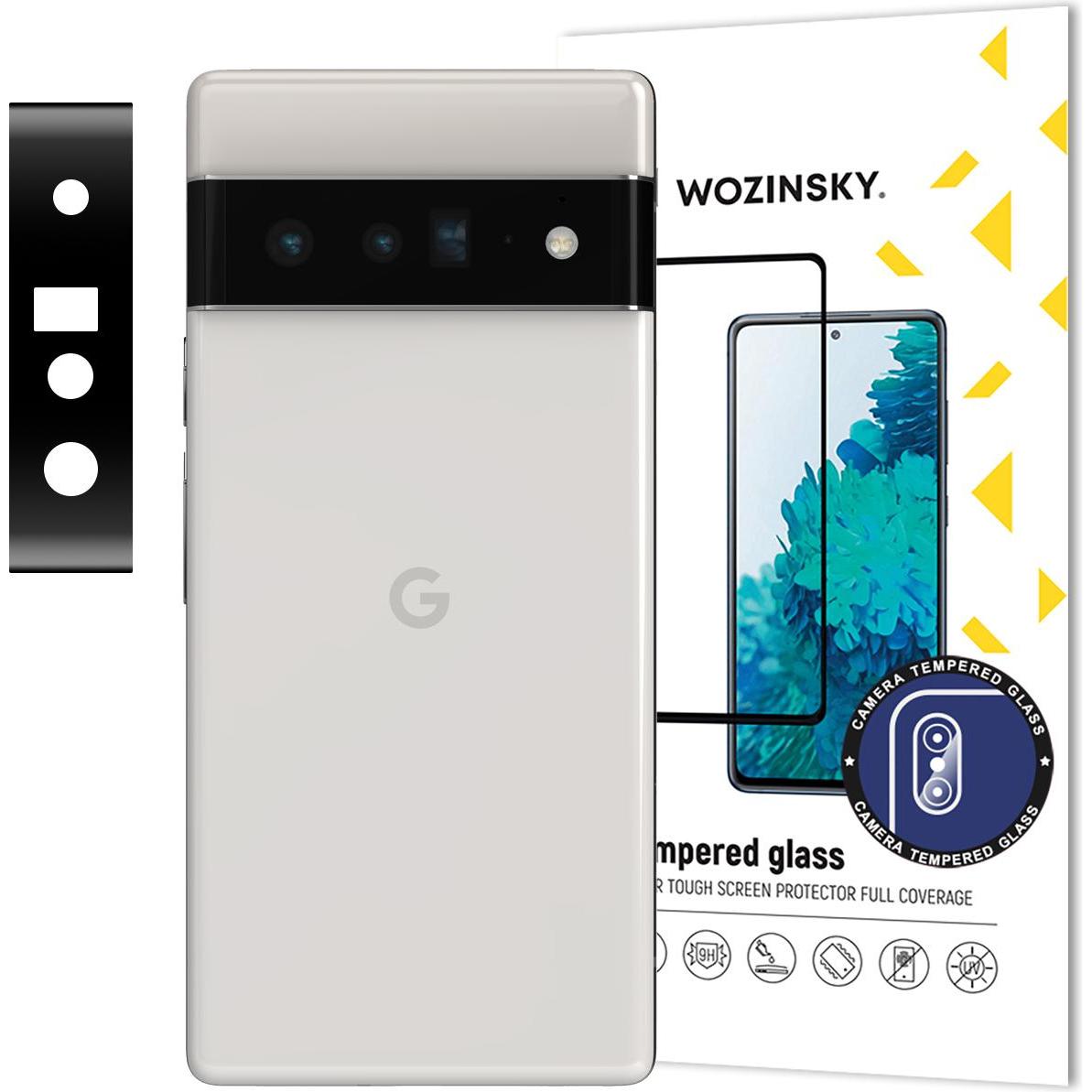 Wozinsky Vetro temperato Full Camera Glass per Google Pixel 6 Pro per fotocamera 9H (1 pz., Google Pixel 6 Pro), Pellicola protettiva smartphone, Tras