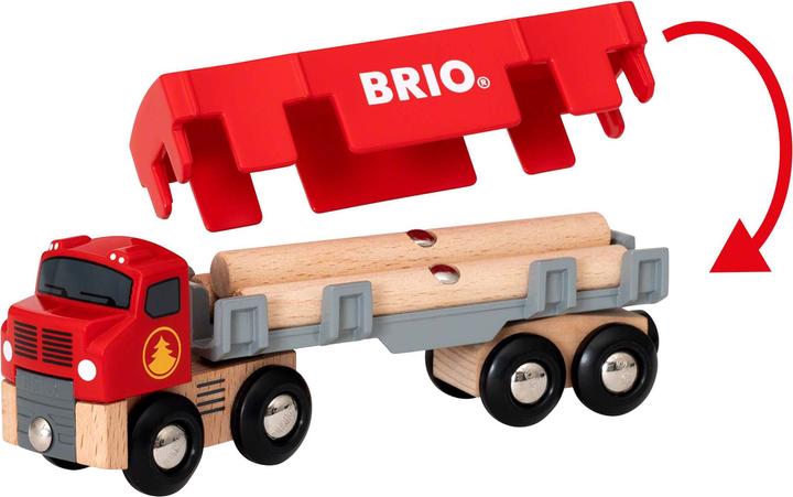 Productafbeelding Brio Houttransporter met magnetische lading