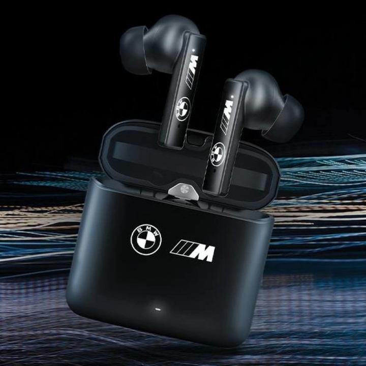 Actual product image BMW słuchawki Bluetooth BMWSES20MAMK TWS + stacja dokująca czarny/black M Collection (4 h, Wireless)