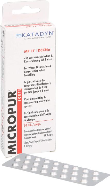 Actual product image Katadyn Micropur Forte MF 1/50T