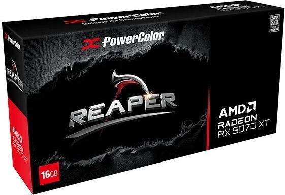 Actual product image Powercolor Reaper Radeon RX 9070 XT (16 GB)